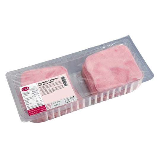 Šunka Bravčová 70% krájaná LE & CO 1kg