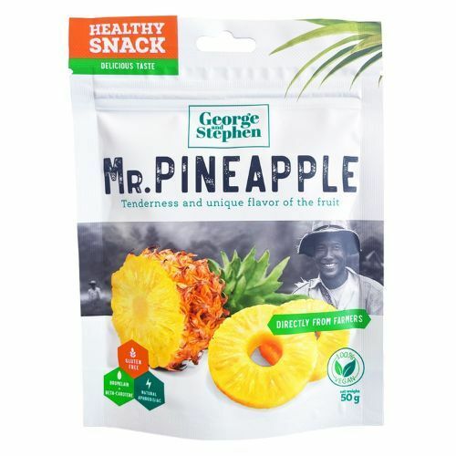 Ananas sušený 50g George Stephen