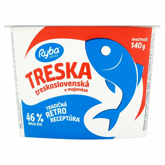 Treska v majonéze Treskoslovenská 140 g