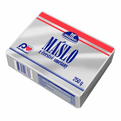 Maslo 82% z čerstvej smotany 250g Milko