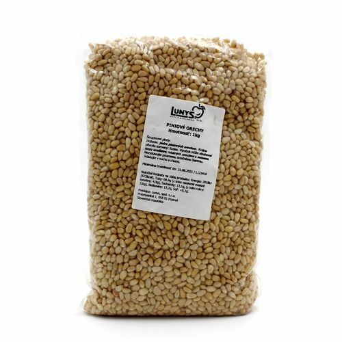 Píniové orechy 1kg Lunys